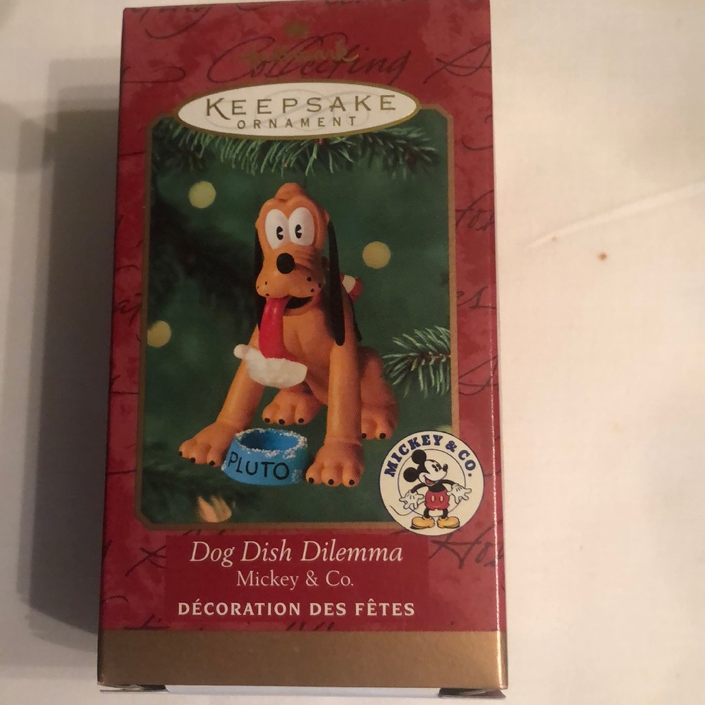 2000 Hallmark Dog Dish Dilemma ornament